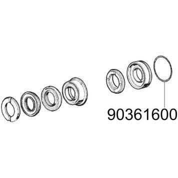 Кільце гільзи серія насоса 47 90361600 фото